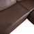 MR680 Corner Sofa in Brown Leather from Musterring For Sale - Image 4 of 12