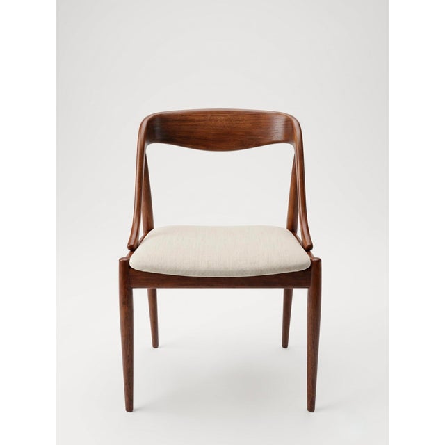 Vintage Scandinavian Chairs by Johannes Andersen for Uldum Møbelfabrik, 1960, Set of 4, in Flawless conditions. Designed...