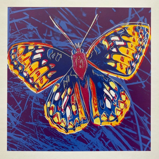 銅板　vintage Art Andy Warhol Estate Vintage 1992 Endangered Species