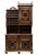 French Provincial 1800's Antique, Breton Display, Spindle, Carved, Foliate Cupboard For Sale - Image 3 of 4