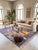 Mid-Century Modern Handwoven Berber Wool Rug - 8.7 X 7.1 Ft For Sale - Image 3 of 8