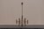 Metal Space Age Chandelier by Gaetano Sciolari, 1970s For Sale - Image 7 of 8
