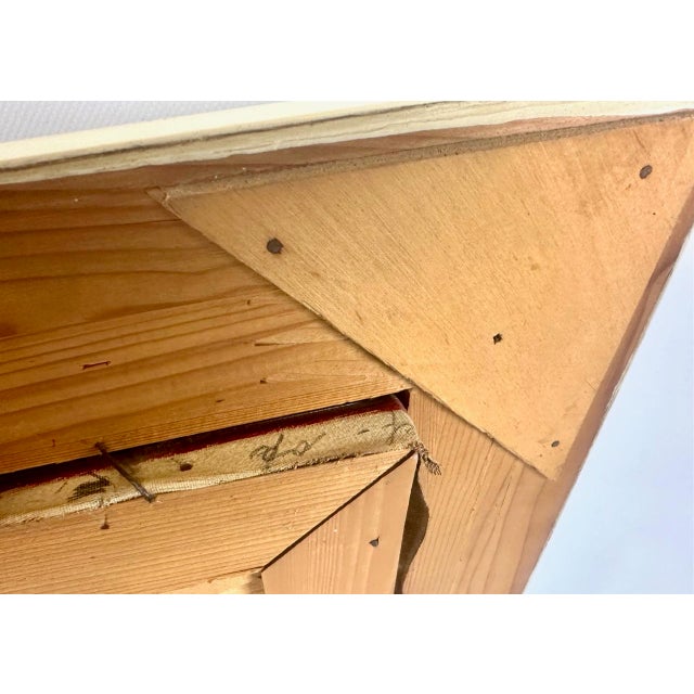 Red V. Vette, Skyscrapers, Oil on Canvas, 1950s, Framed For Sale - Image 8 of 13