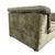 1960s Vintage Olive Velvet Modular Two-Seater Sofa, 1960s For Sale - Image 5 of 17