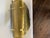 Vintage Mid-Century Hammered Solid Brass Fireplace Log Holder – Large 25.5” Hearth Basket For Sale - Image 4 of 12