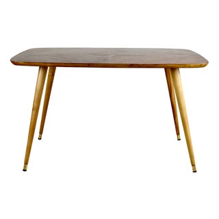 Vintage Swedish Coffee Table in Walnut, 1970s For Sale