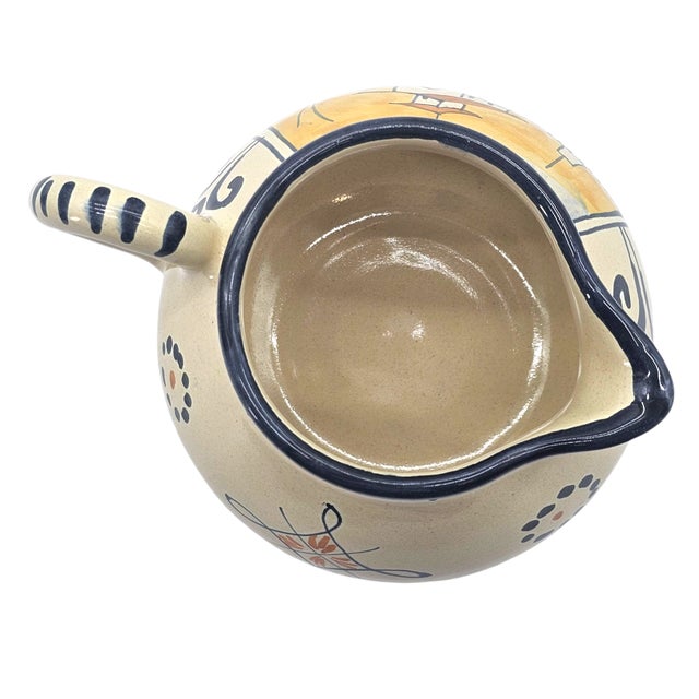 Late 20th Century Corso Dei Fiori “Casolare” Cream & Sugar, Hand Painted Italian Maiolica For Sale - Image 14 of 18