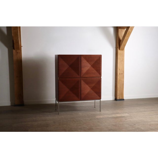 Pointe De Diamant Highboards by Philippon and Lecoq for Behr, 1960s For Sale - Image 18 of 18