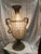 1930s 1930’s Hand Beaded Urn Lamp Deco Italian Crystal Tall Table Lamp For Sale - Image 5 of 8