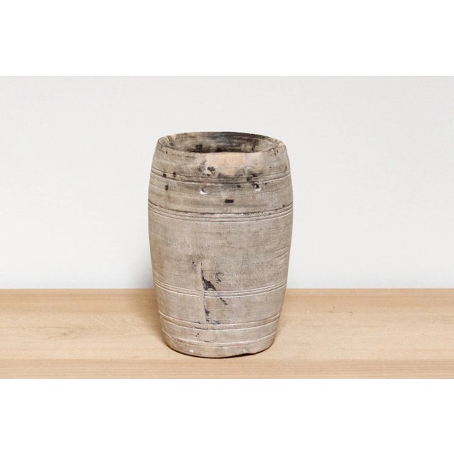 Farmhouse Antique Wooden Pot-Sat For Sale - Image 3 of 8