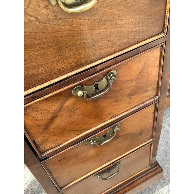 Mid 20th Century Vintage English Mahogany Sideboard For Sale - Image 5 of 14