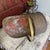 Vintage Brass Coal Scuttle Bucket With Handle - Rustic Patina Finish - 18" For Sale - Image 12 of 14