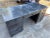 Campaign Restoration Hardware Annecy Metal Wrapped Zinc Tanker Desk With Patina For Sale - Image 3 of 12