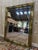 Antique Brass Bistro Mirror, 1900s For Sale - Image 3 of 6