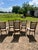 French Mid-Century Modern 1960's Walnut Dining Chairs - Set of 6 For Sale - Image 4 of 6