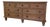 Vintage English Country Pine 7-Drawer Long Dresser With Turned Feet For Sale