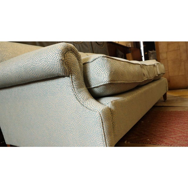 3-Seater Sofa by George Smith with Escale Ciel Fabric by Jean Paul Gaultier, 2010s For Sale - Image 12 of 18