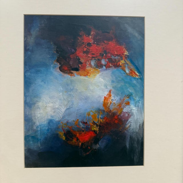 For your consideration, a 1970s mid-century modern Guatemalan artwork oil painting on board exquisite rosewood frame....