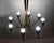 Brass Chandelier, Italy, 1950s For Sale - Image 6 of 12