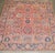 a rare square size early 20th Century Antique Persian Heriz