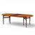 Arne Vodder for Sibast Mid Century Danish Rosewood Expanding Oval Dining Table With 2 Leaves For Sale - Image 11 of 13