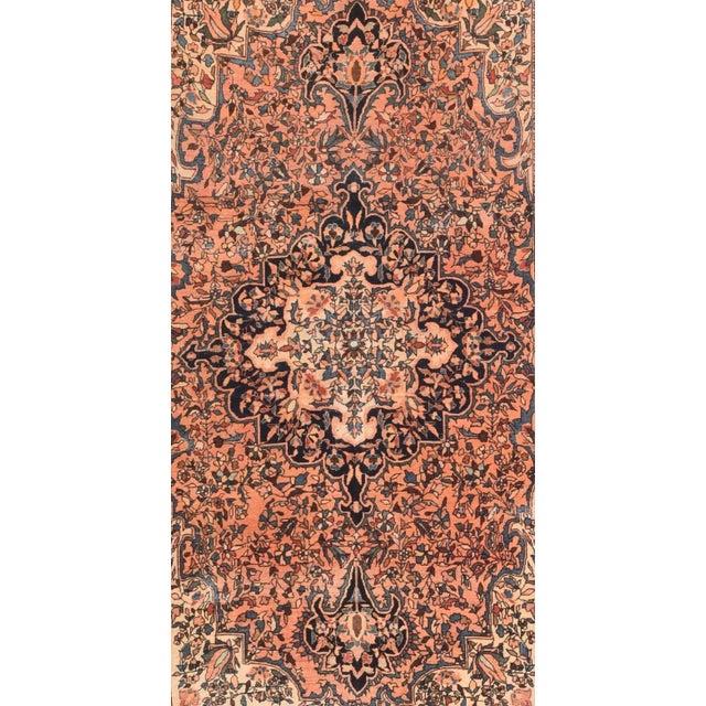 Traditional Antique Sarouk Rug 4'1'' x 6'6'' For Sale - Image 3 of 3