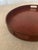 2000 - 2009 Contemporary Tan Leather Tray For Sale - Image 5 of 7