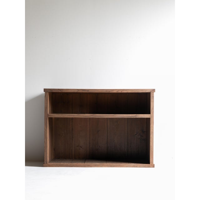 Brown Japanese Antique Tansu Cabinet Sideboard / Wabi-Sabi / Taishō–Shōwa 1910-40s For Sale - Image 8 of 17