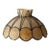 Mid-Century Atomic Fiberglass Chandelier Shade For Sale