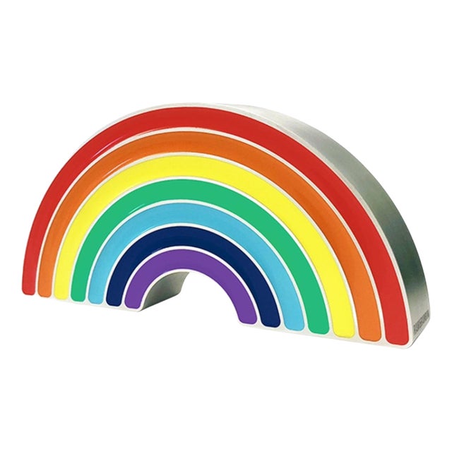 Raw & Rainbow Rainwow Sculpture in Powder-Coated Aluminum by Altreforme For Sale