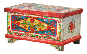 Small Folk Art Chest, 1930s