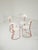 Mid-Century Modern Italian Red and White Metal and Wood Chairs, 1980s, Set of 4 For Sale - Image 16 of 16