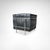 Black LC2 Chair by Le Corbusier for Cassina, 1990s For Sale - Image 8 of 11
