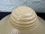 Vintage Art Deco Ivory Opalescent Ribbed Glass Pendant Light Shades, Three-Chain Ceiling Fixture Shades - a Pair For Sale - Image 4 of 12