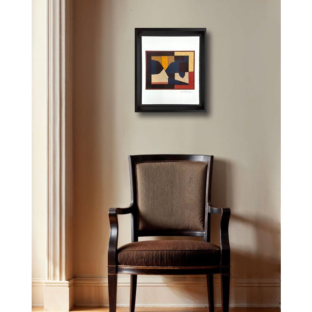 Victor Vasarely | Hand Signed Original Limited Edition Lithograph A striking hand-signed original lithograph by Victor...