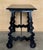 19th Century Ebonized Baroque Spanish Side Table with Lyre Legs For Sale - Image 11 of 18