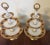 Neoclassical Antique Early 19th Century Porcelain 3 Tier Dessert Stands - A Pair For Sale - Image 3 of 13