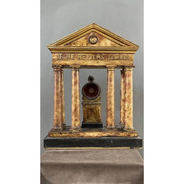Neoclassical Grand Tour Commemorative Temple, 1810s For Sale - Image 12 of 12