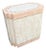 Postmodern Beige and Pink Tessellated Stone Table Base/Pedestal For Sale