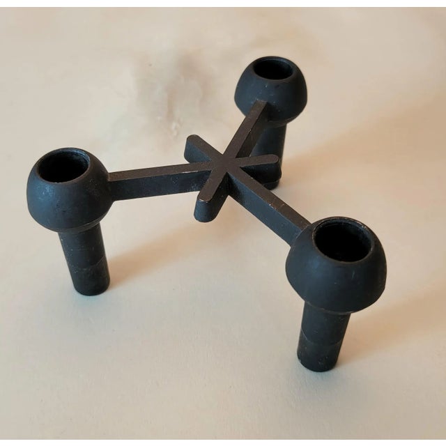 BMF Nagel Mid-Century Modular Candle Holders - Set of 12 For Sale - Image 4 of 12