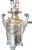 Antique Late 19th Century Silver-Plated Oil Lamp Converted to Table Lamp With Bird & Floral Decoration, 23" For Sale - Image 13 of 14