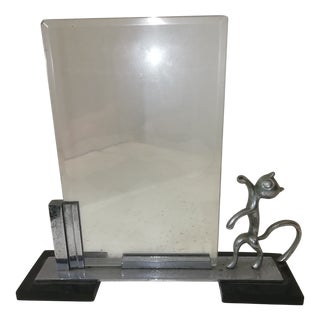 Felix the Cat Photo Frame attributed to Karl Hagenauer, Austria, 1930s For Sale