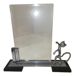 Felix the Cat Photo Frame attributed to Karl Hagenauer, Austria, 1930s