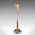 English Vintage Table Lamp Base, English, Nickel Brass, Decorative Accent Light, c.1980 For Sale - Image 3 of 10