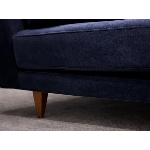 Wood Four-Seat Brazilian Modern Sofa in Hardwood by Joaquim Tenreiro, Brazil, 1950s For Sale - Image 7 of 15