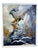After Michela Marchiotti, Landscape with Seagulls, 20th Century, Oil Painting on Canvas, Framed For Sale