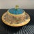Rare antique signed Chinese export style majolica butter dome