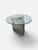 Glass Pedestal Table in Stainless Steel by Michel Boyer, France, 1970 For Sale - Image 7 of 7