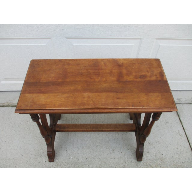 Antique Piano or Organ Music Bench Stand For Sale - Image 9 of 10