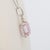 Metal 4.5Ct Kunzite Pendant With Earth Mined Diamonds Accents: Slid 14k Gold, 10x8mm For Sale - Image 7 of 8